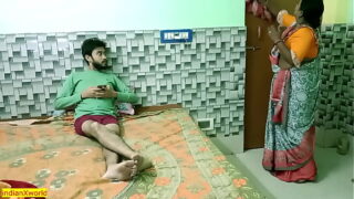 Indian college boy fucking hot beautiful Maid Video