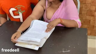 Indian desi maid fucked by boss in office at working time